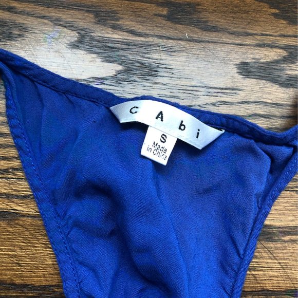 Royal Blue CAbi Racerback Dress - Picture 3 of 4